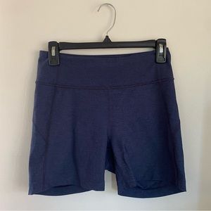 Blue Outdoor Voices Doing Things Spandex Shorts